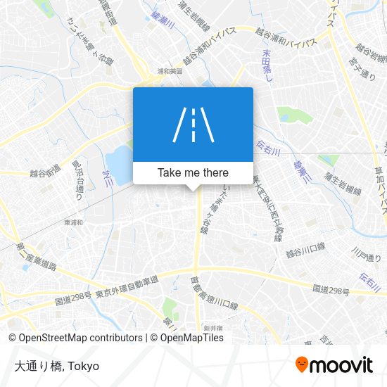 大通り橋 map