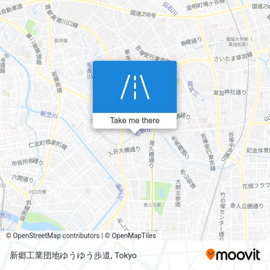 新郷工業団地ゆうゆう歩道 map