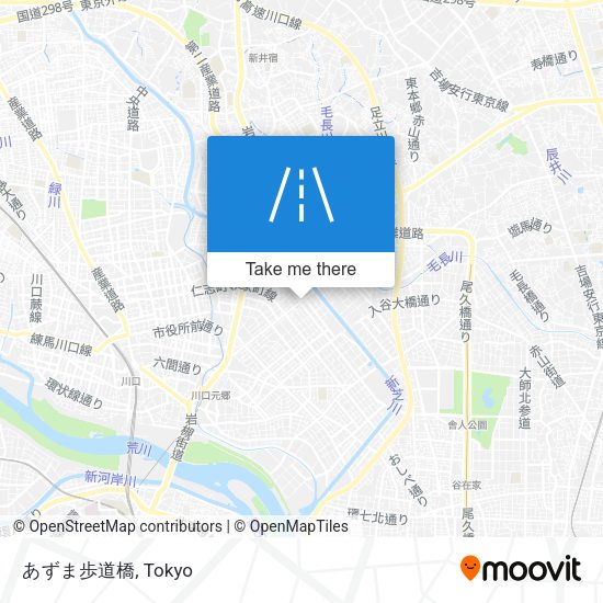 あずま歩道橋 map