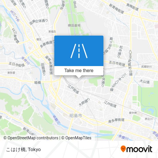 こはけ橋 map