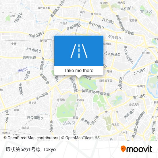 環状第5の1号線 map