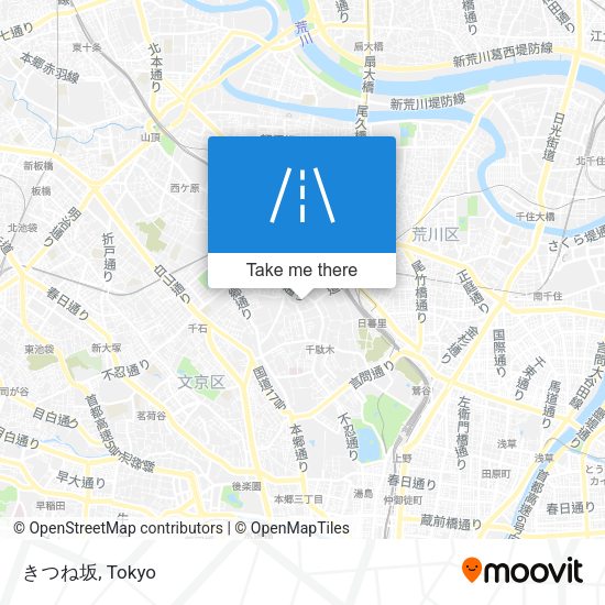 きつね坂 map