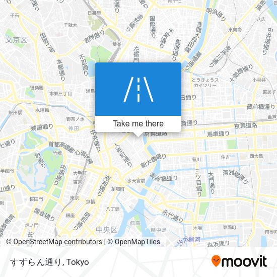 すずらん通り map