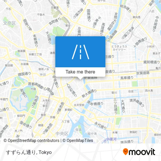 すずらん通り map
