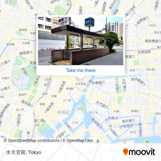 水天宮前 map