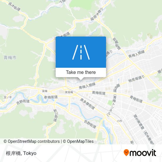 根岸橋 map