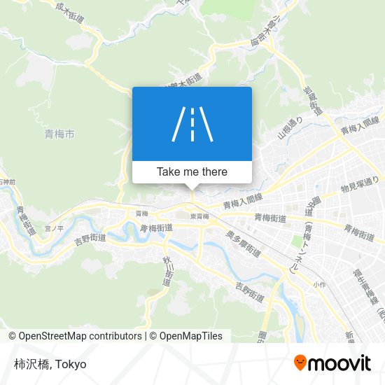 柿沢橋 map
