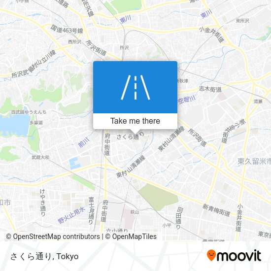 さくら通り map
