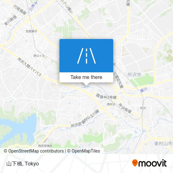 山下橋 map