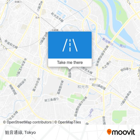 観音通線 map
