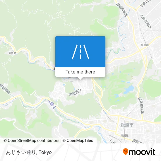 あじさい通り map