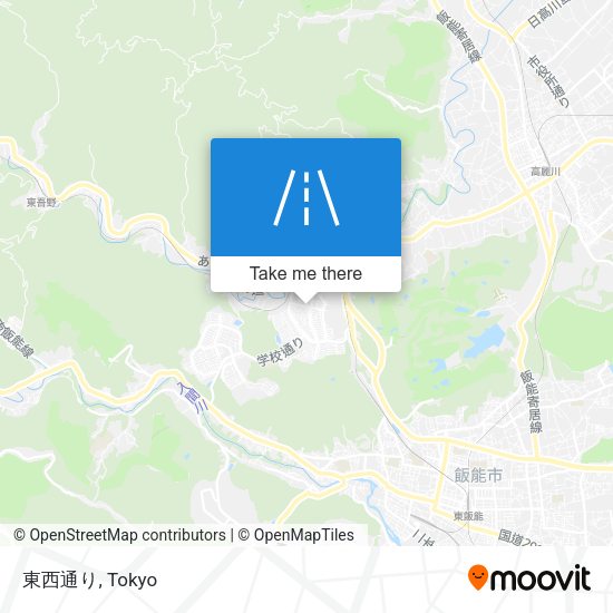 東西通り map