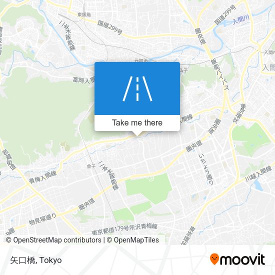 矢口橋 map