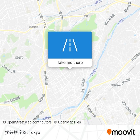 掘兼根岸線 map