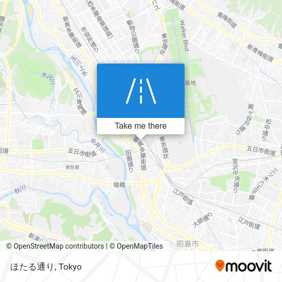 ほたる通り map
