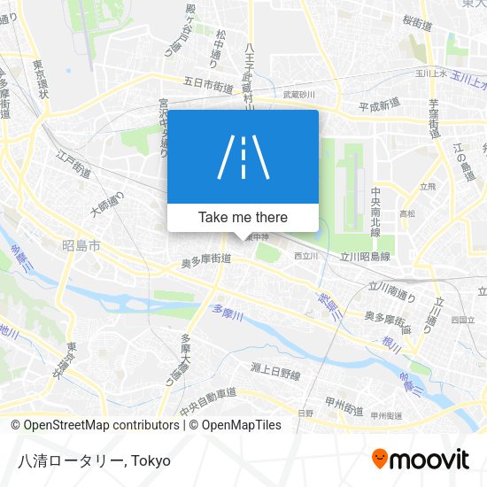 八清ロータリー map