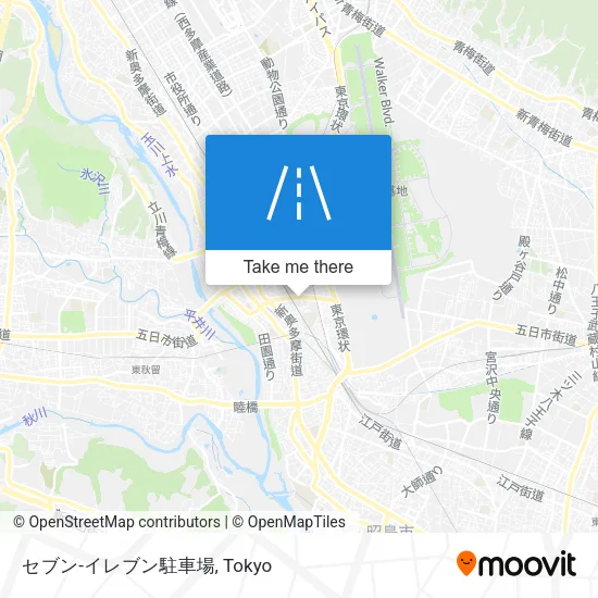 セブン-イレブン駐車場 map
