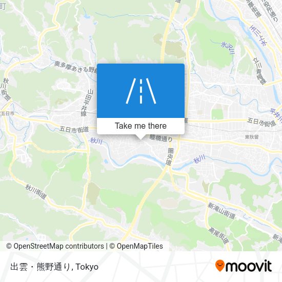 出雲・熊野通り map