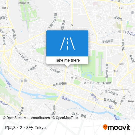 昭島3・2・3号 map