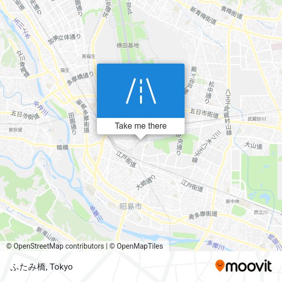 ふたみ橋 map