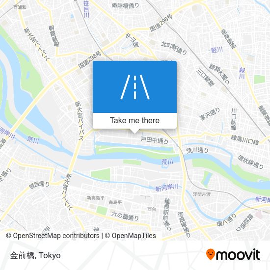 金前橋 map