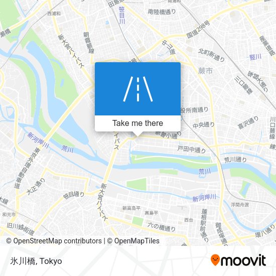 氷川橋 map