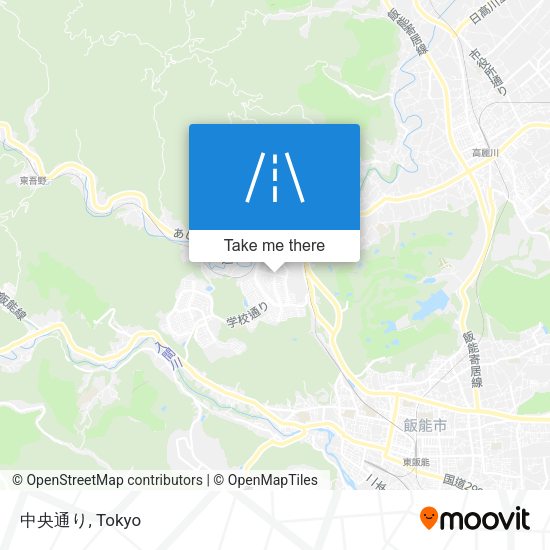 中央通り map