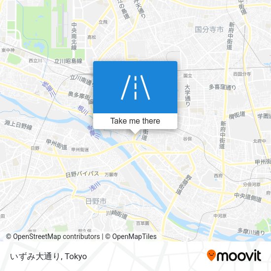 いずみ大通り map