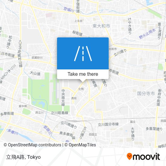 立飛A路 map