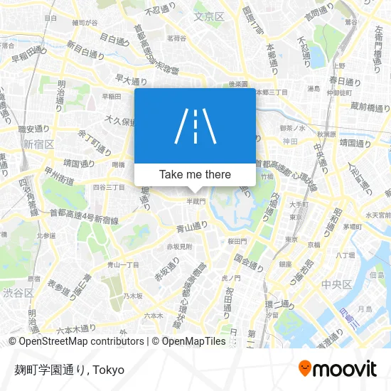 麹町学園通り map