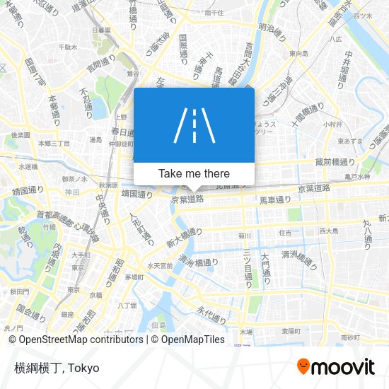 横綱横丁 map