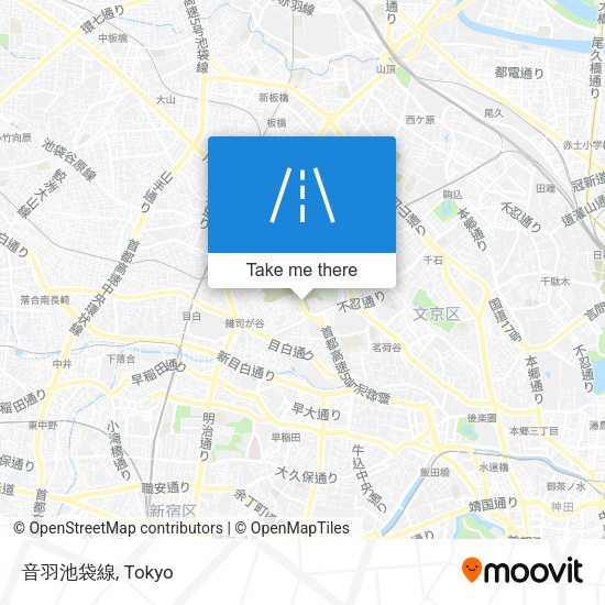 音羽池袋線 map