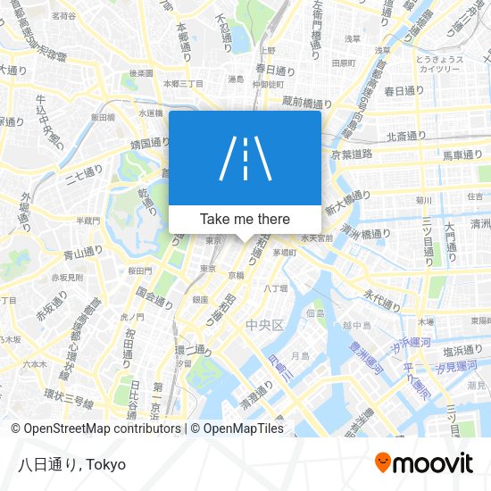 八日通り map