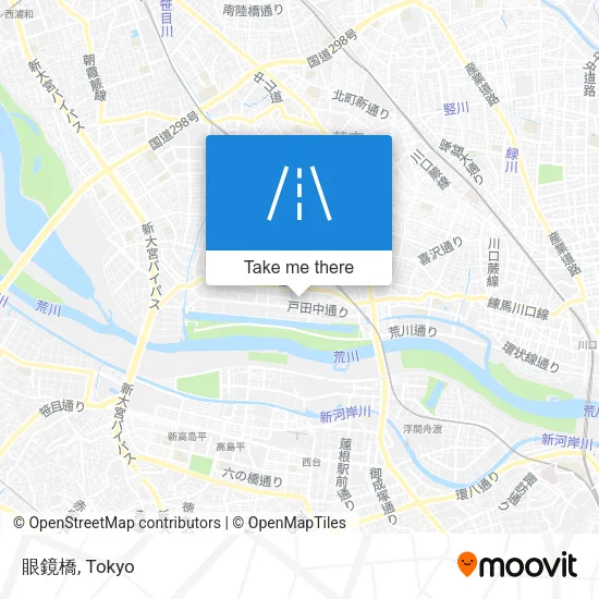 眼鏡橋 map