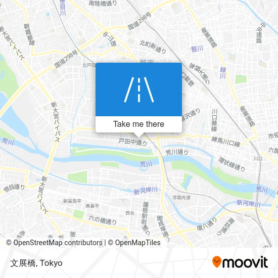 文展橋 map