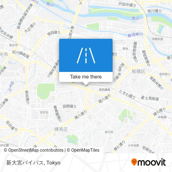新大宮バイパス map
