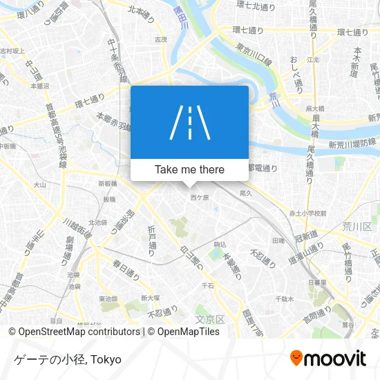 ゲーテの小径 map