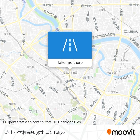 赤土小学校前駅(改札口) map