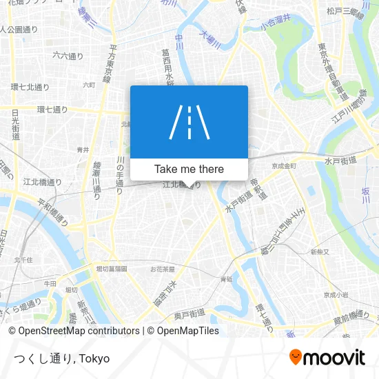 つくし通り map
