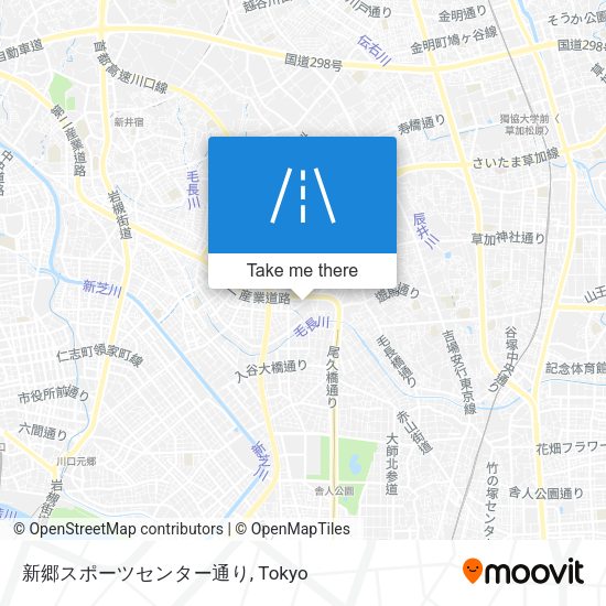 新郷スポーツセンター通り map