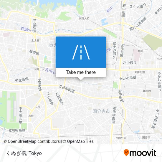 くぬぎ橋 map