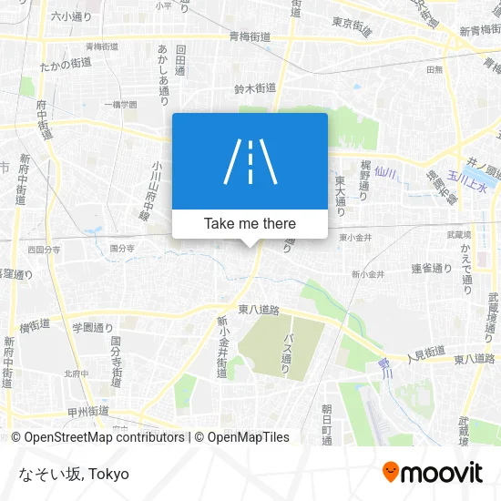 なそい坂 map