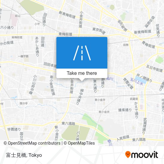 富士見橋 map
