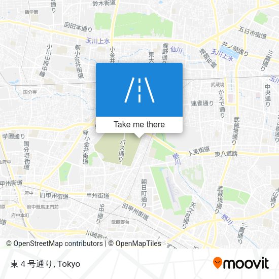 東４号通り map
