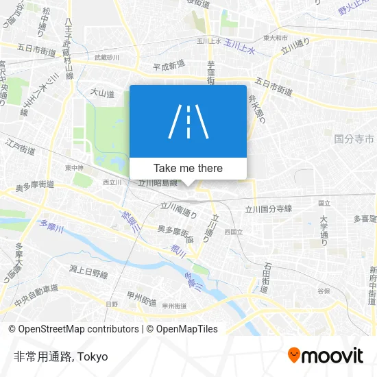 非常用通路 map