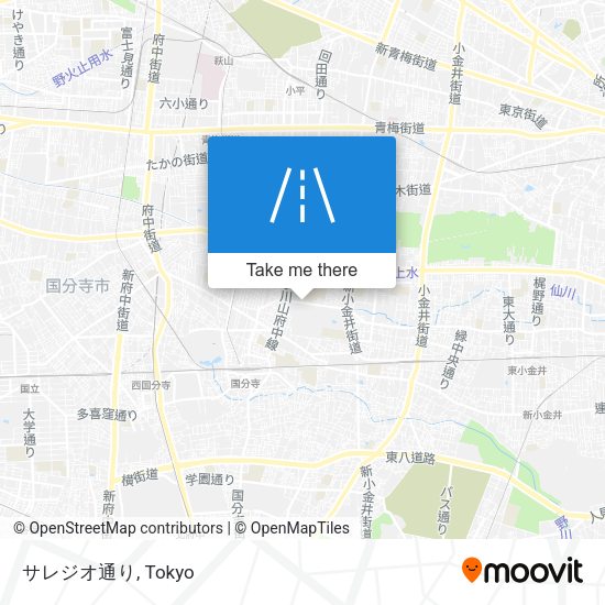 サレジオ通り map