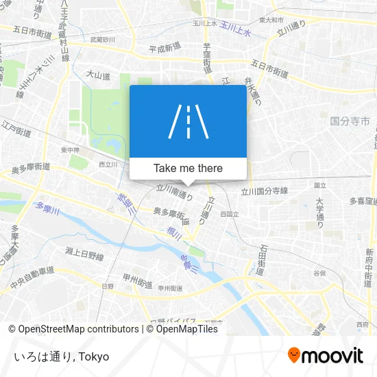 いろは通り map