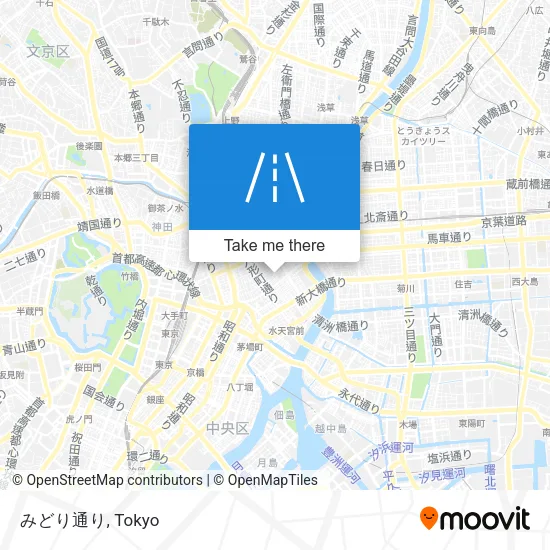 みどり通り map