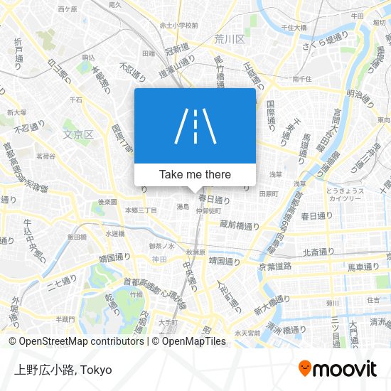 上野広小路 map