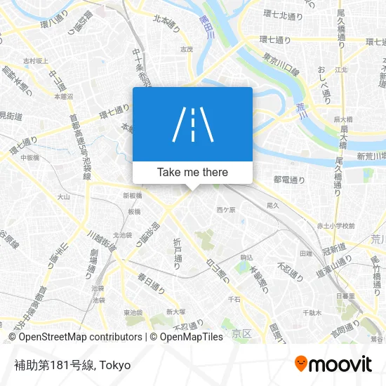 補助第181号線 map